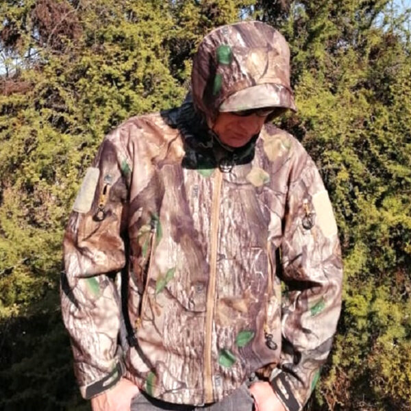 Chaqueta Softshell de camuflaje